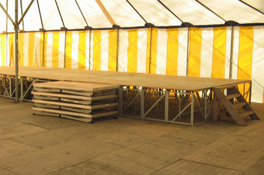 Podiums Peeters Tentenverhuur